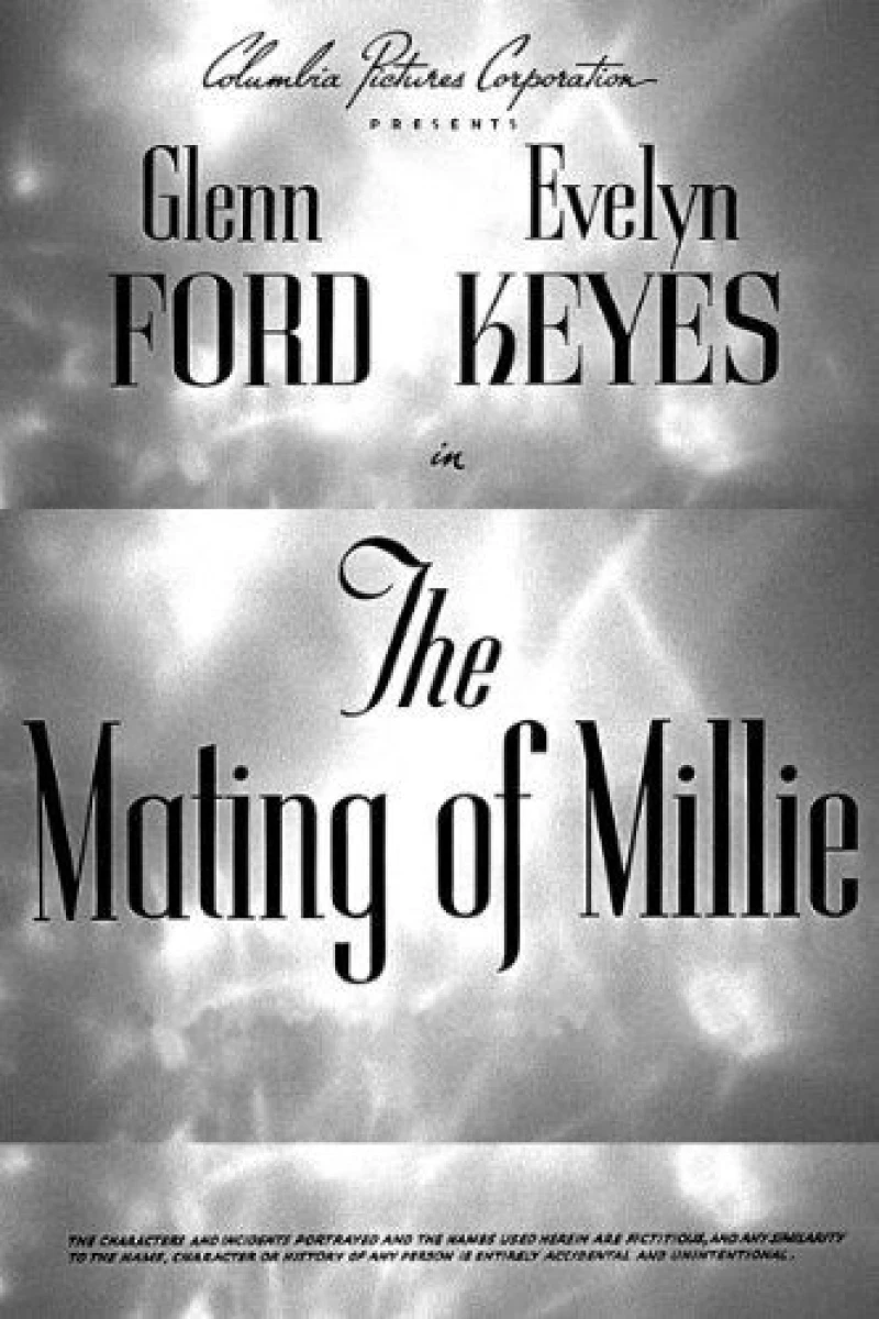 The Mating of Millie Poster