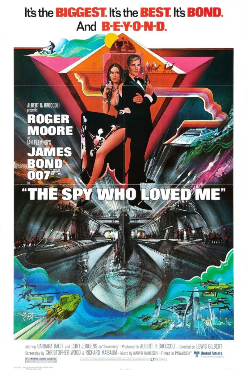 The Spy Who Loved Me Poster
