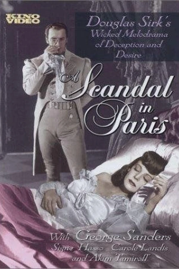 A Scandal in Paris Poster