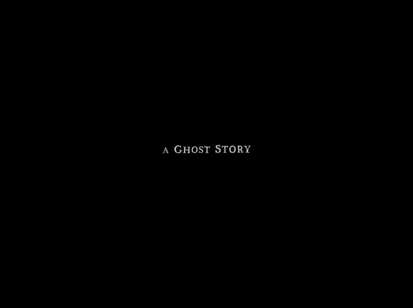 A Ghost Story Title Card