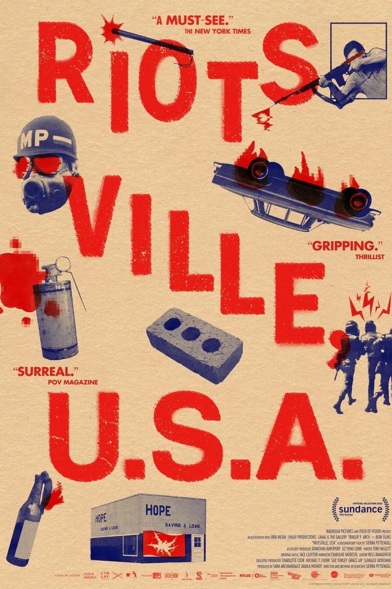 Riotsville, U.S.A. Poster