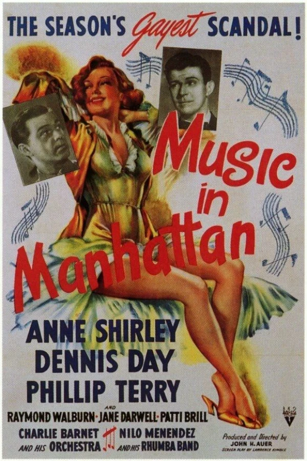 Music in Manhattan Poster