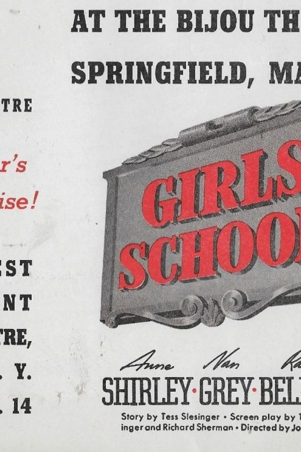 Girls' School Poster