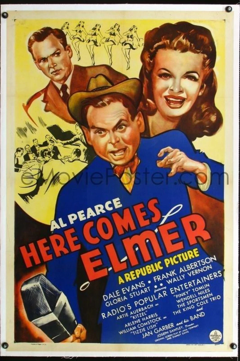 Here Comes Elmer Poster