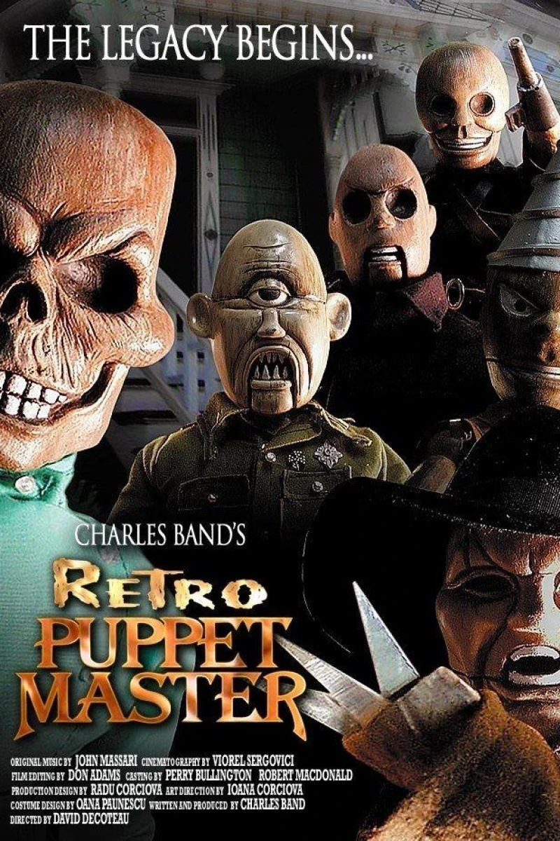 Retro Puppet Master Poster