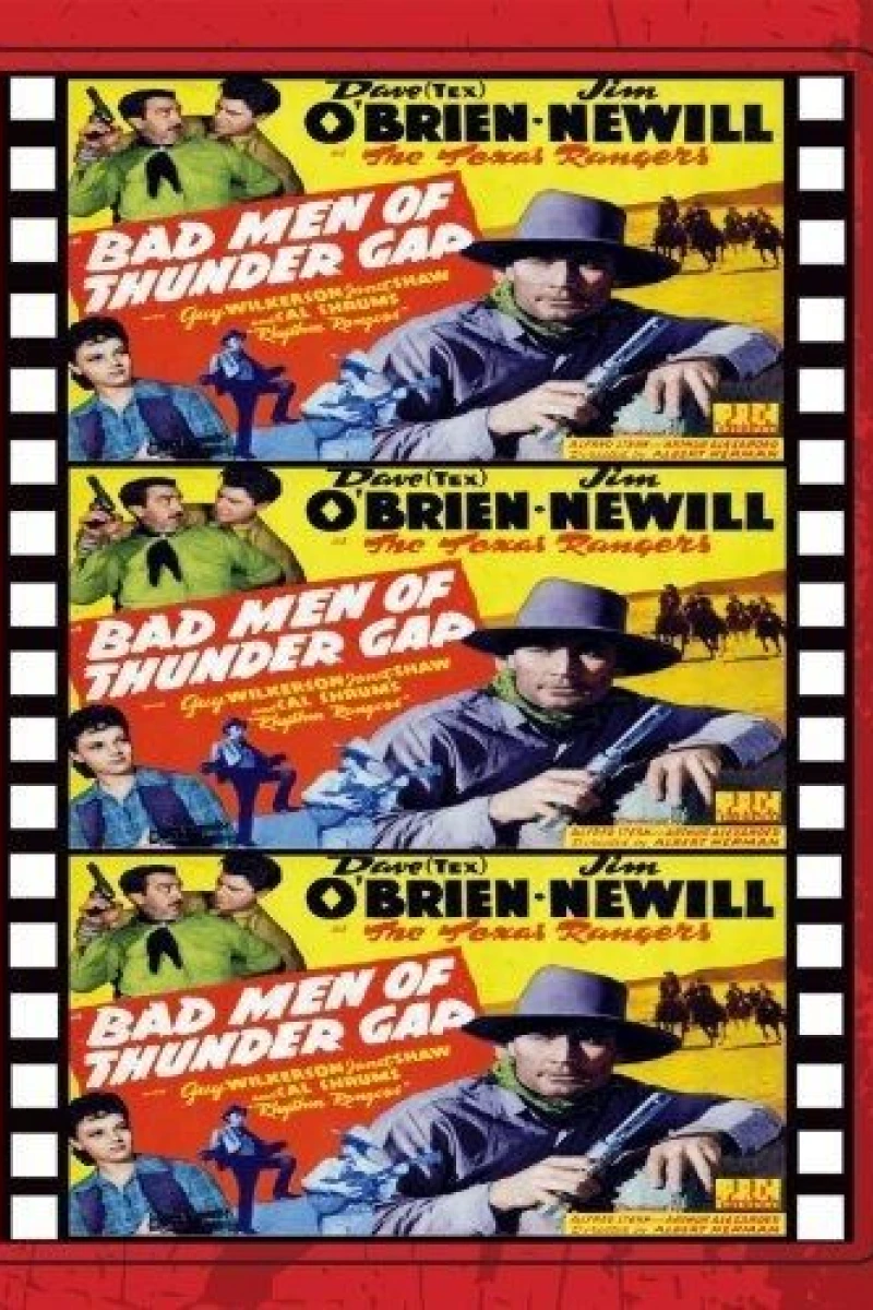 Bad Men of Thunder Gap Poster