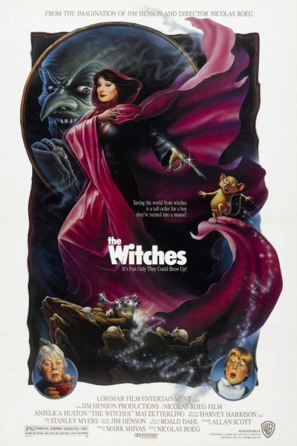 Roald Dahl's, The Witches Poster