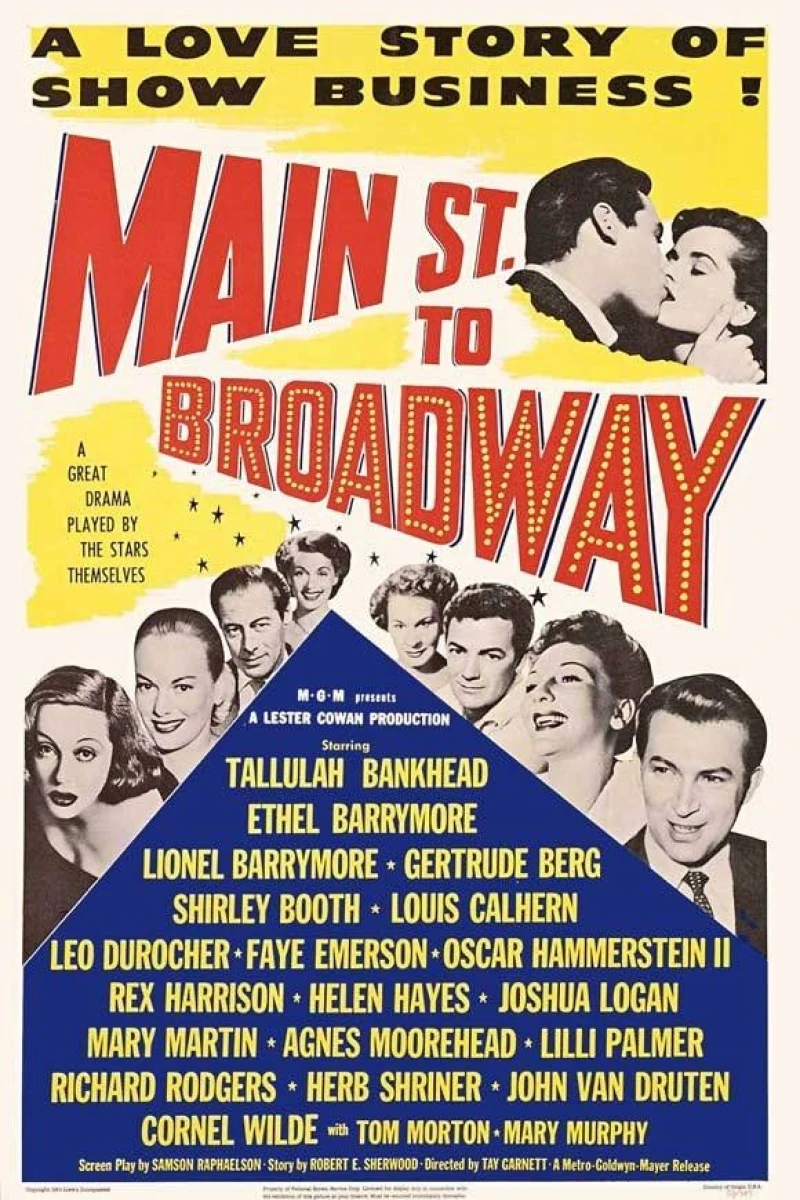 Main Street to Broadway Poster