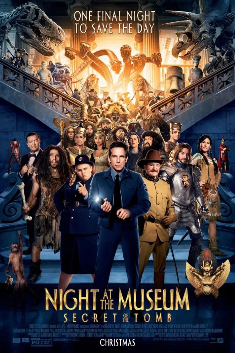 Night at the Museum: Secret of the Tomb Poster