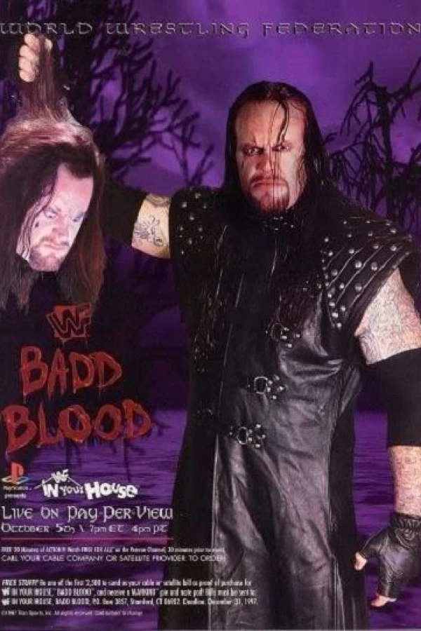 WWF in Your House: Badd Blood Poster