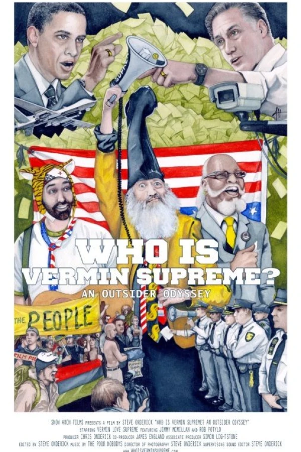 Who Is Vermin Supreme? An Outsider Odyssey Poster