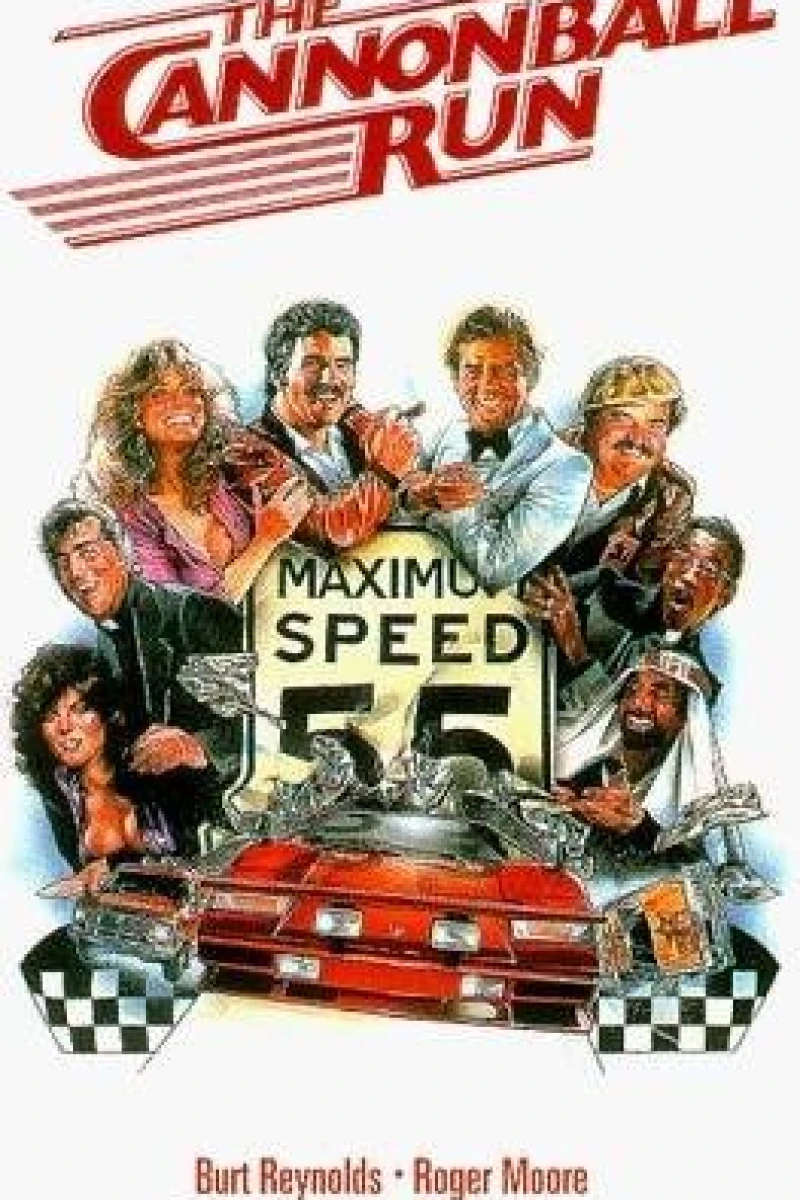 The Cannonball Run Poster