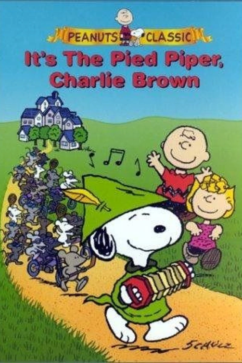 It's the Pied Piper, Charlie Brown Poster